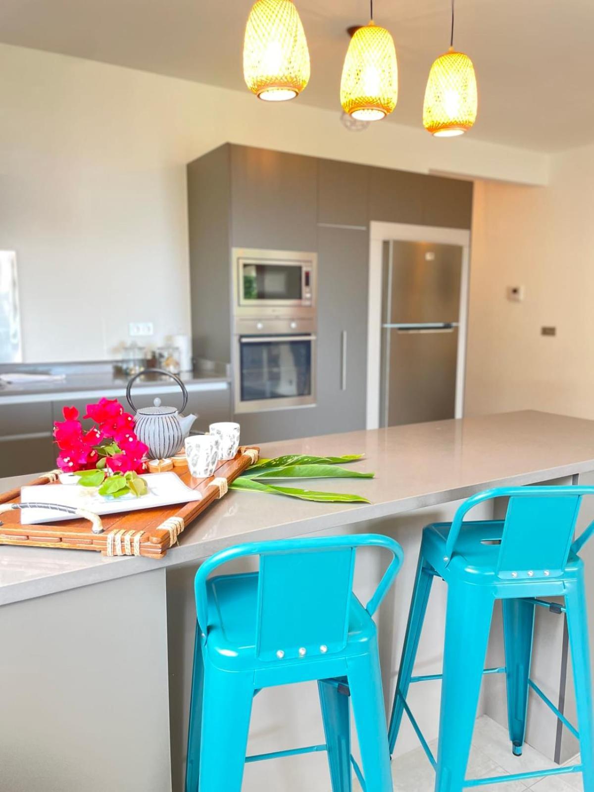Manuia Luxury Apartment - Tahiti Punaauia -Wi-Fi Netflix Pool & Gym ภายนอก รูปภาพ