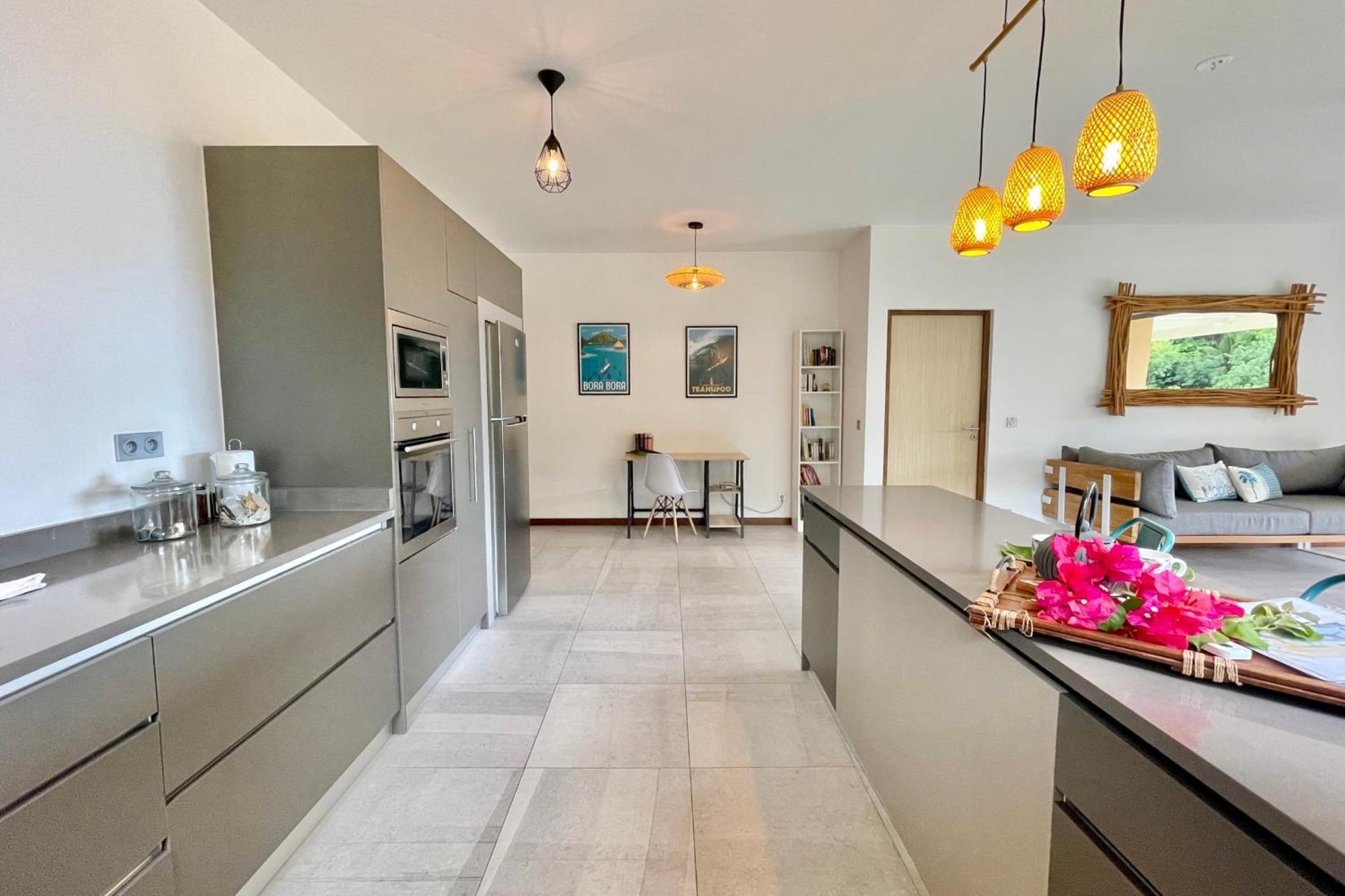 Manuia Luxury Apartment - Tahiti Punaauia -Wi-Fi Netflix Pool & Gym ภายนอก รูปภาพ