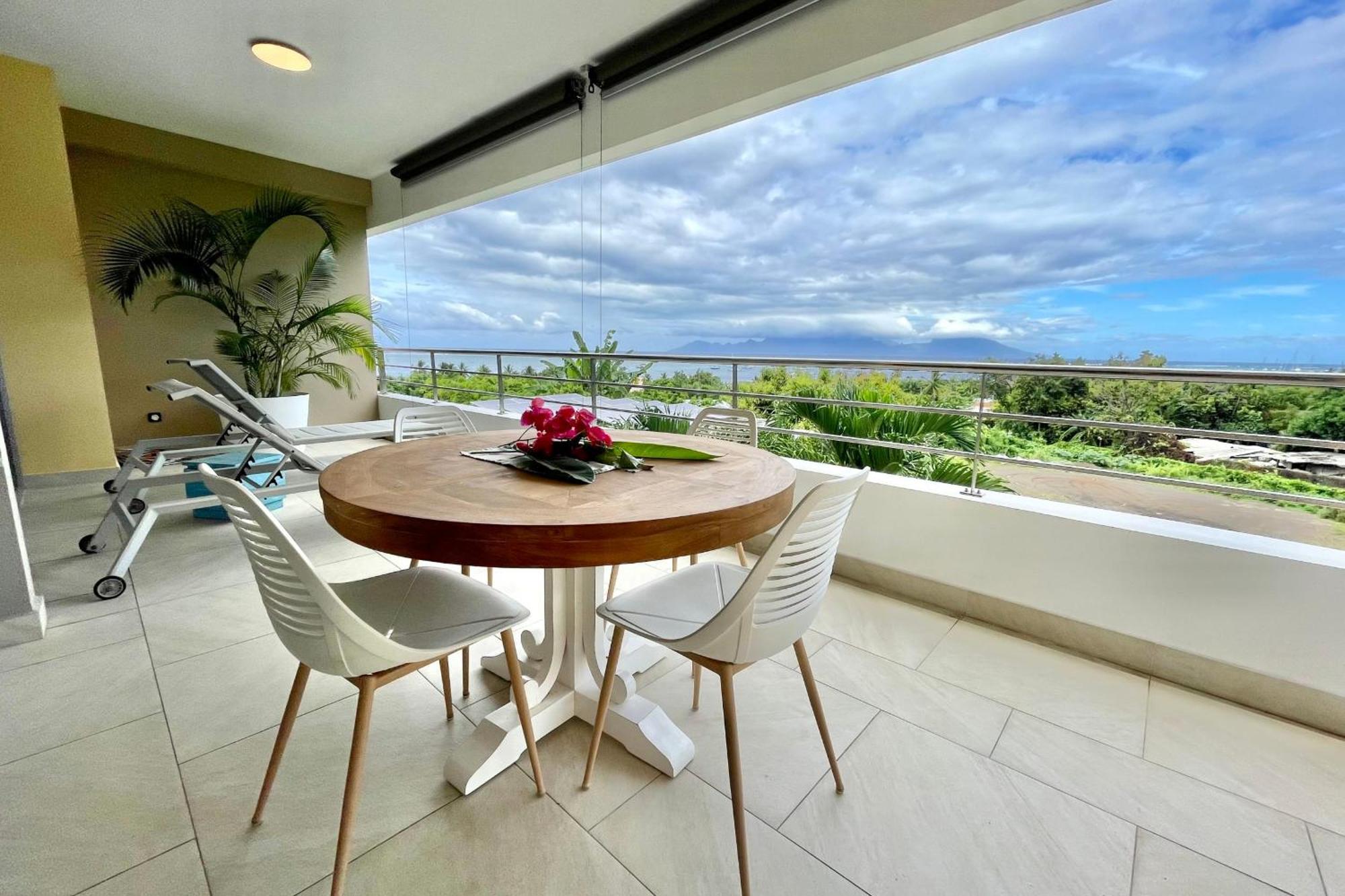 Manuia Luxury Apartment - Tahiti Punaauia -Wi-Fi Netflix Pool & Gym ภายนอก รูปภาพ