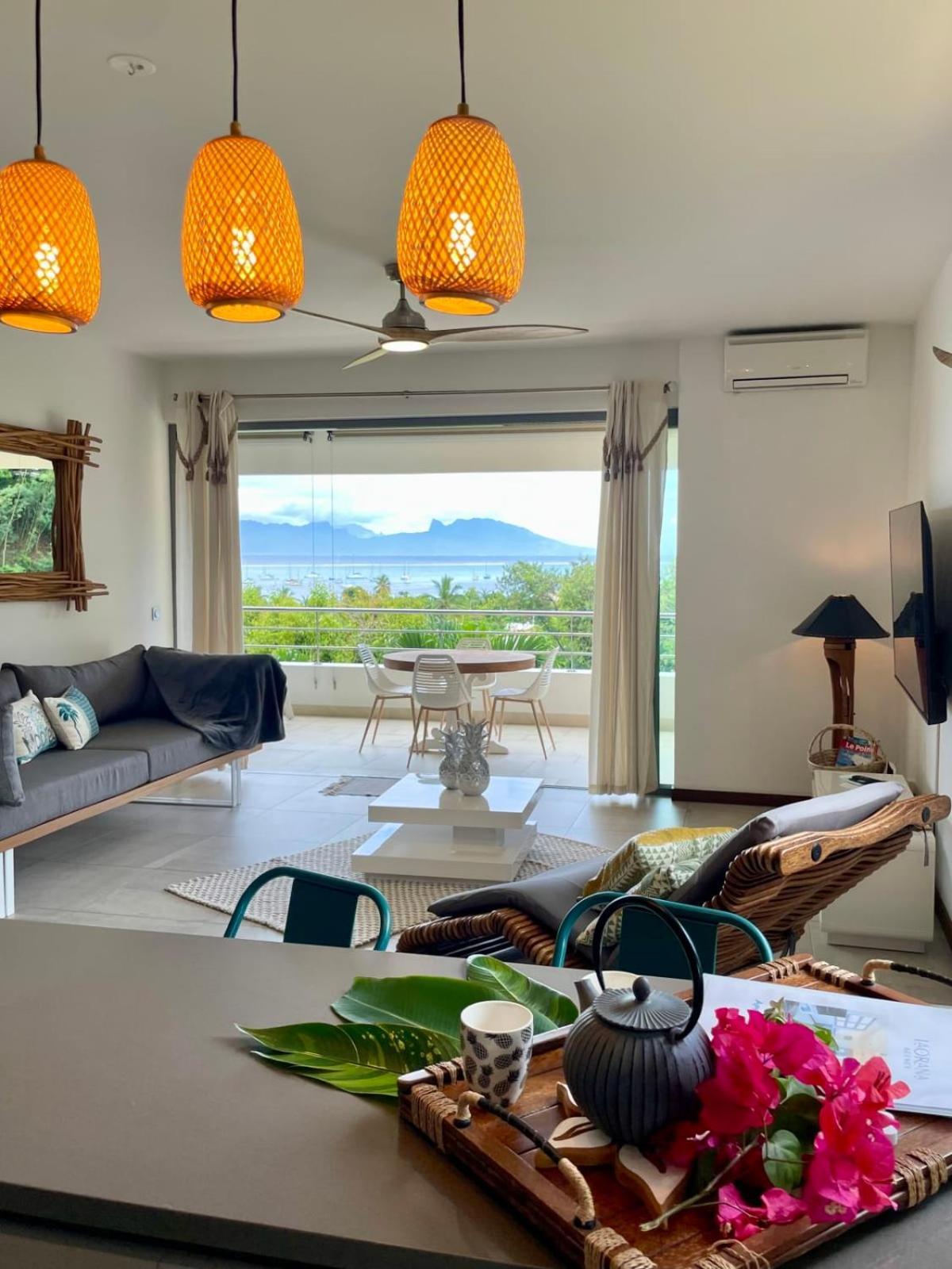 Manuia Luxury Apartment - Tahiti Punaauia -Wi-Fi Netflix Pool & Gym ภายนอก รูปภาพ