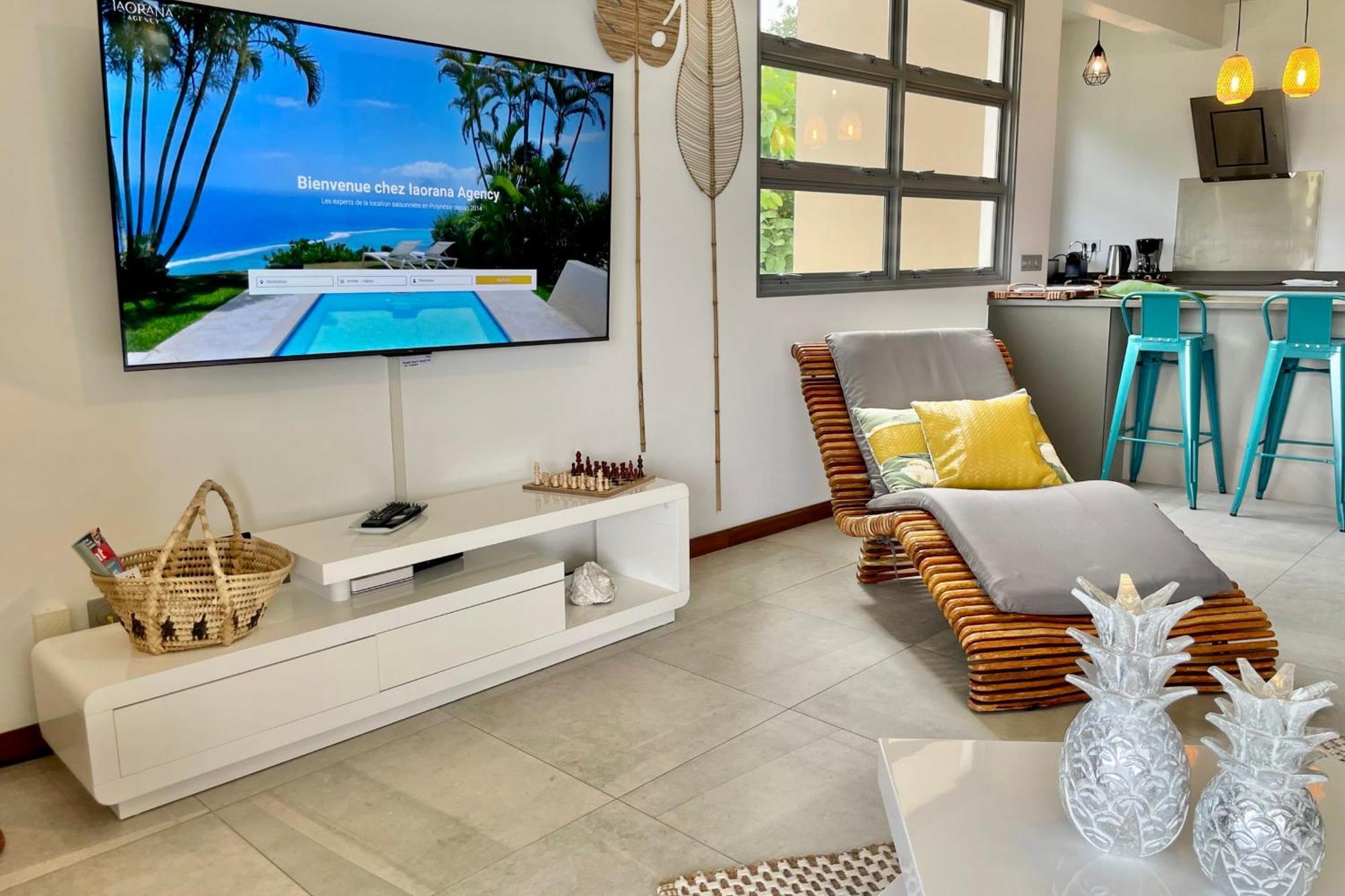Manuia Luxury Apartment - Tahiti Punaauia -Wi-Fi Netflix Pool & Gym ภายนอก รูปภาพ
