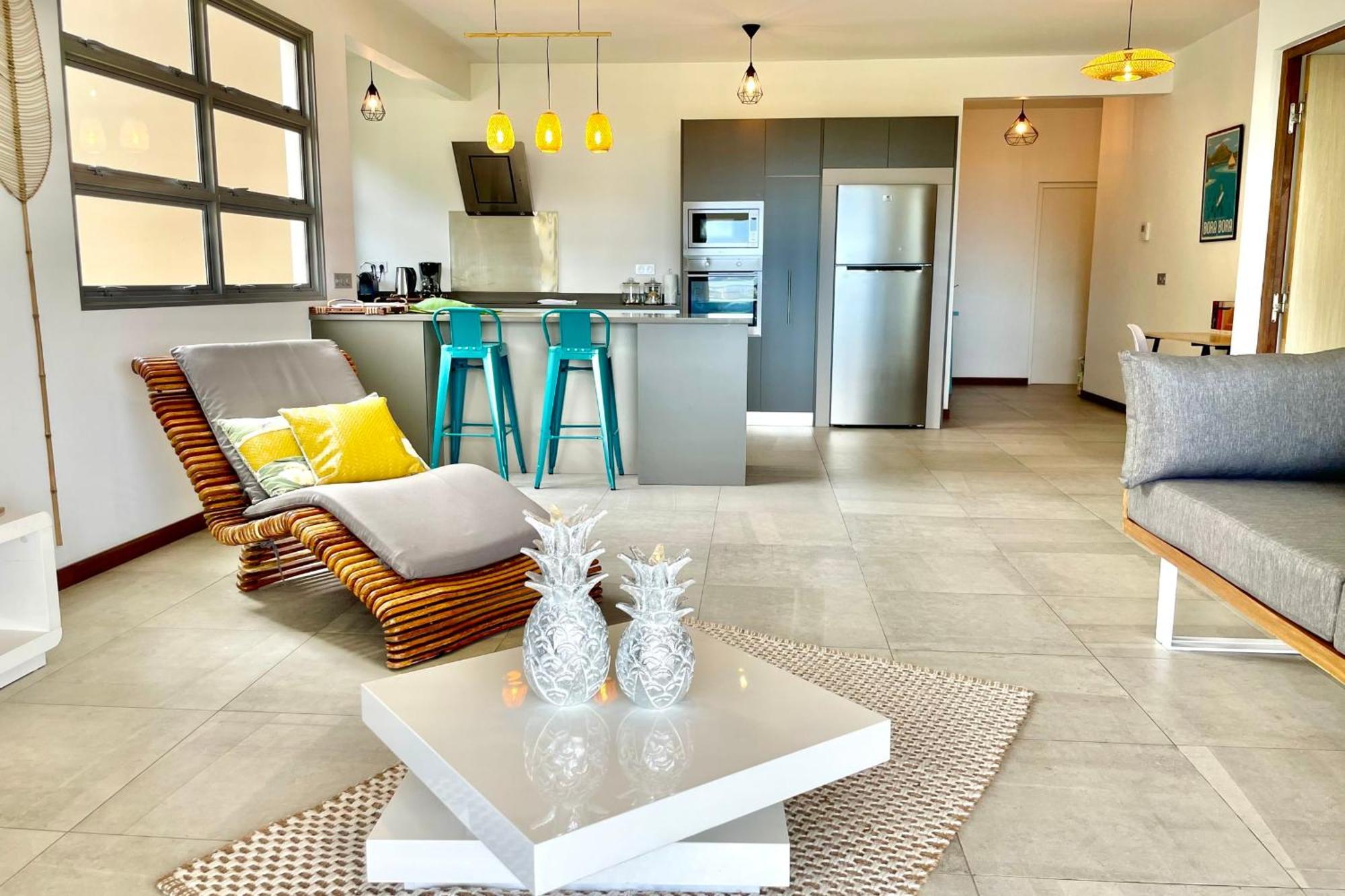Manuia Luxury Apartment - Tahiti Punaauia -Wi-Fi Netflix Pool & Gym ภายนอก รูปภาพ